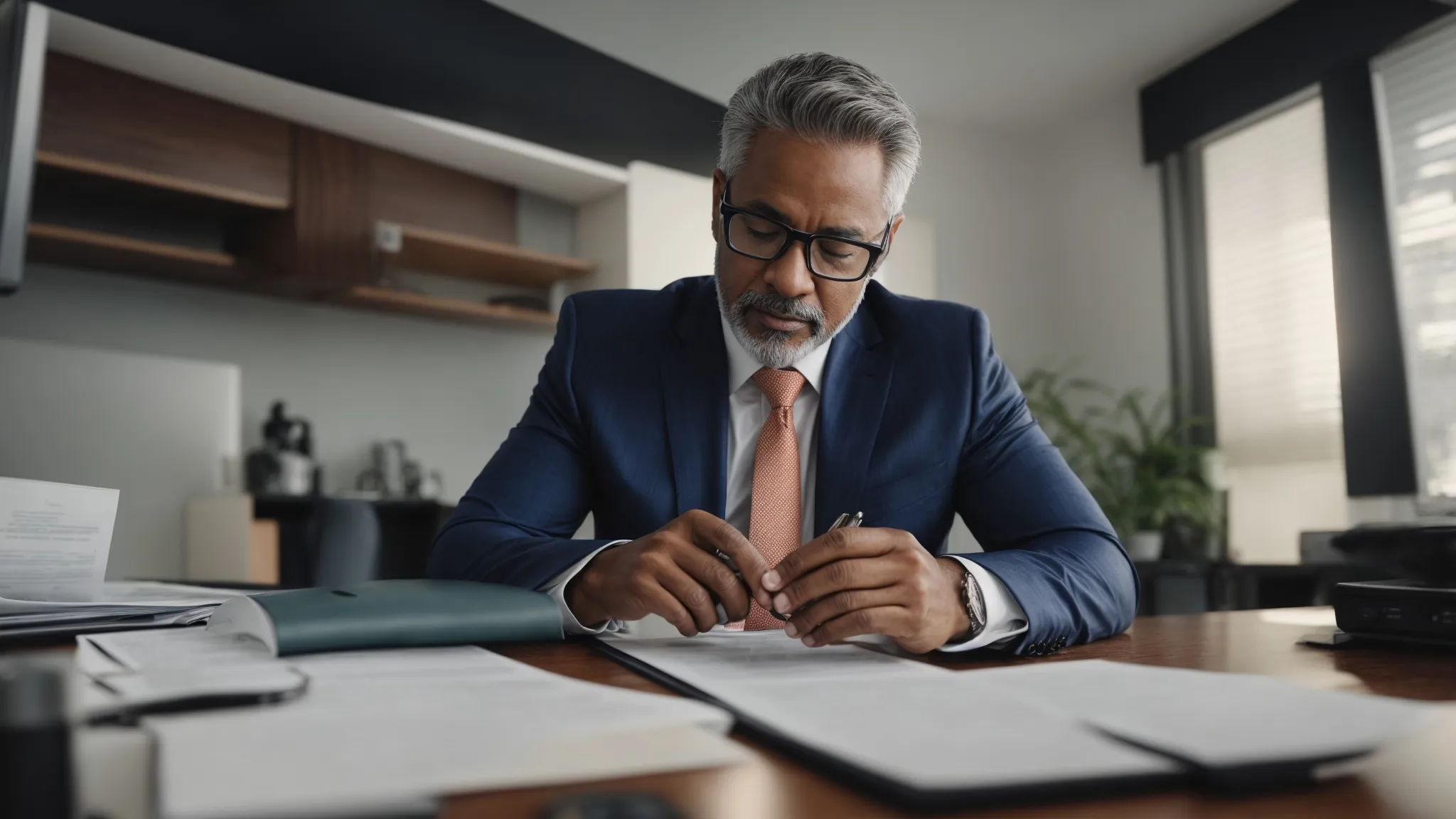 users 7dd1dc79 7cb9 40c2 b5f8 d0e040fa311b generations 78de3d4f 7343 4e8a a650 a092f153fdc9 PhotoReal Create an image showcasing a seasoned negotiator in 1 2